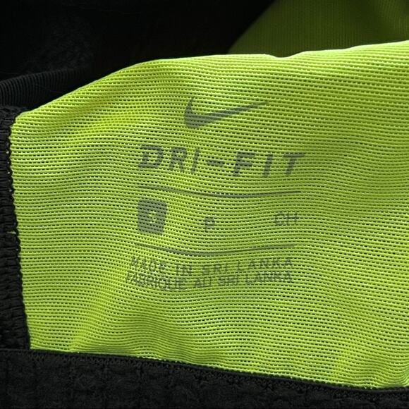 Nike Womens Shape Dri-fit Sports Bra Small Front Zip Athletic Logo Swoosh Gym - Picture 5 of 11